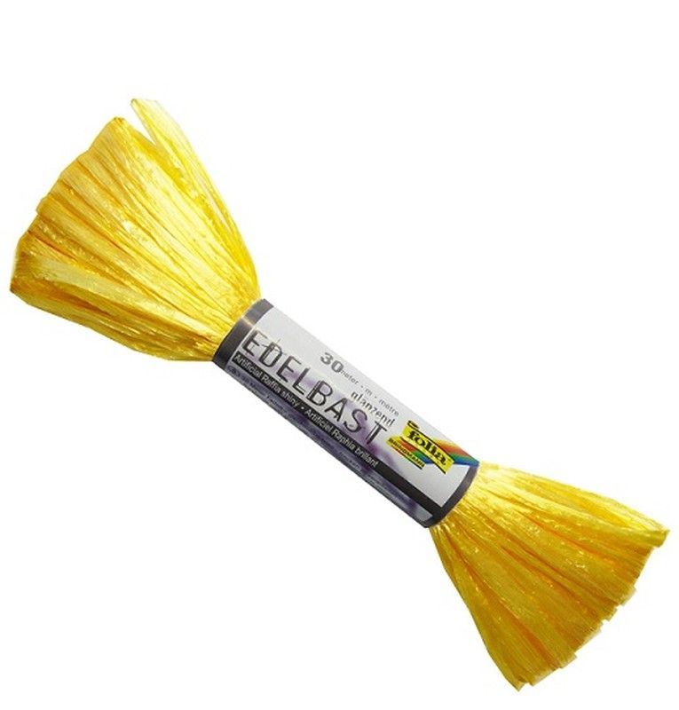 Rafia Sintética, Amarillo 30 mt.