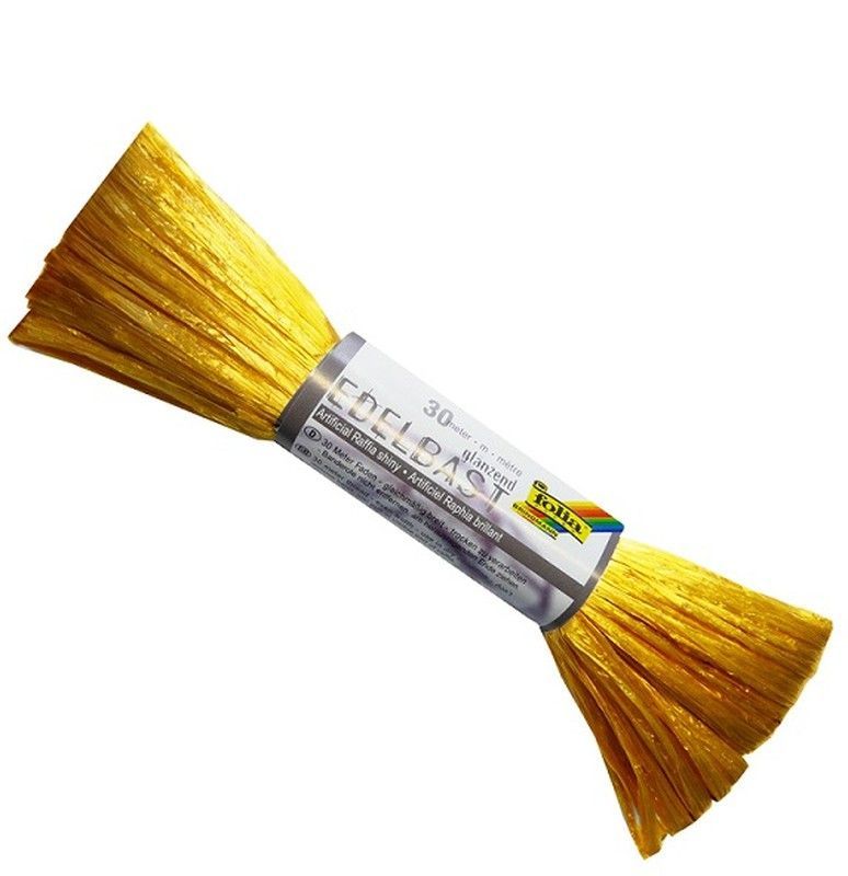Rafia Sintética, Oro 30 mt.