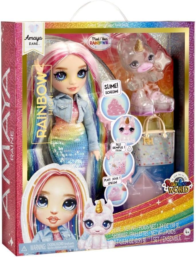 Raibow High Rainbow World Muñeca Amaya Raine