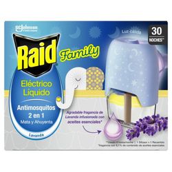 Raid Liquido Apa.Family Lavanda+Rec.(30)
