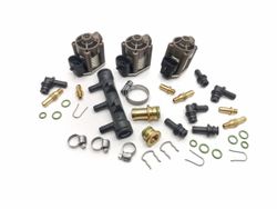 Rail De Inyeccion 3 Cilindros Inyectores Individuales Distribuidor Acw-03 Ac Stag