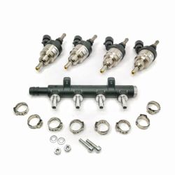 Rail De Inyeccion 4 Cyl H2001 Tipo B Rojo Id Tartarini Hana