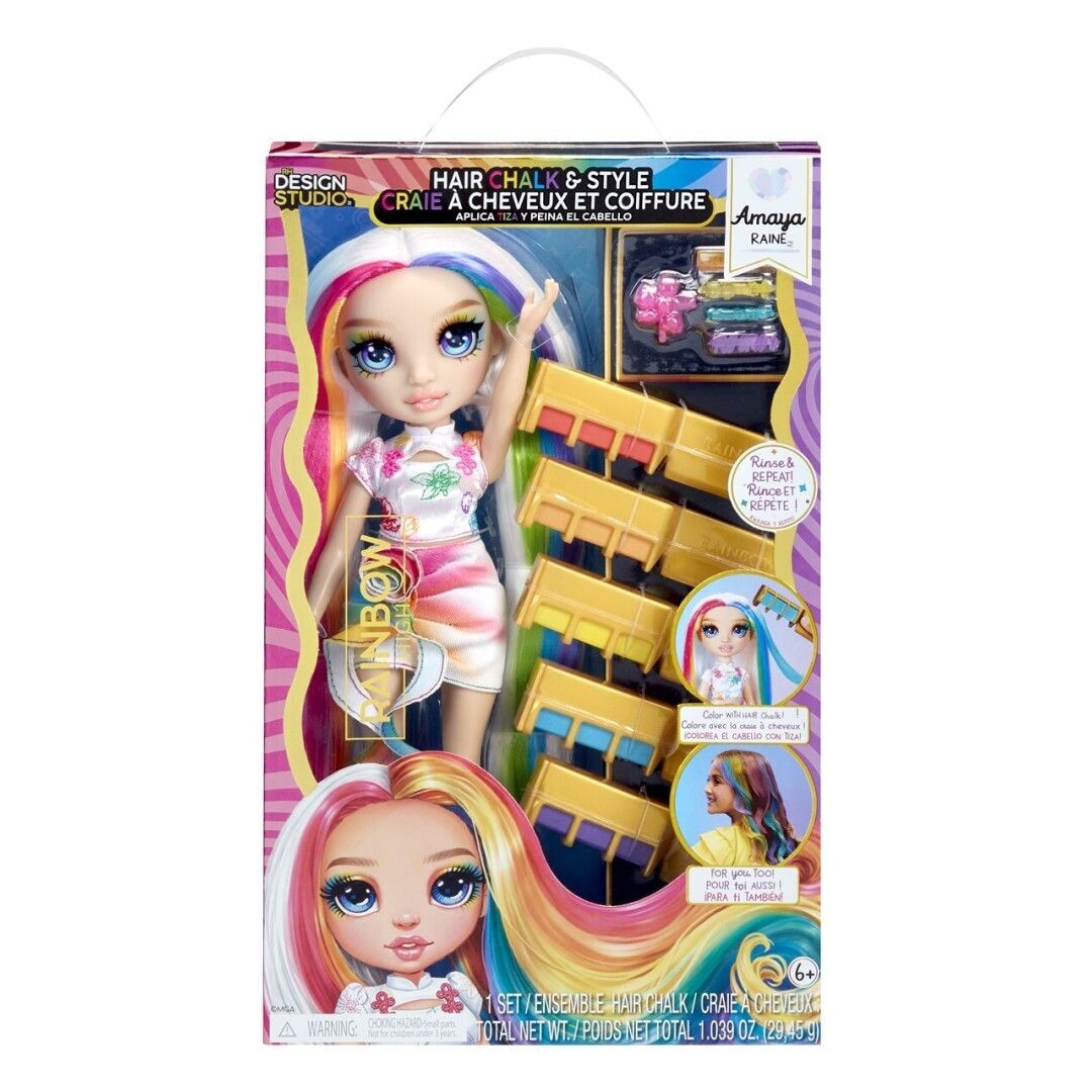 RAINBOW HIGH HAIR CHALK & STYLE DOLL- AMAYA