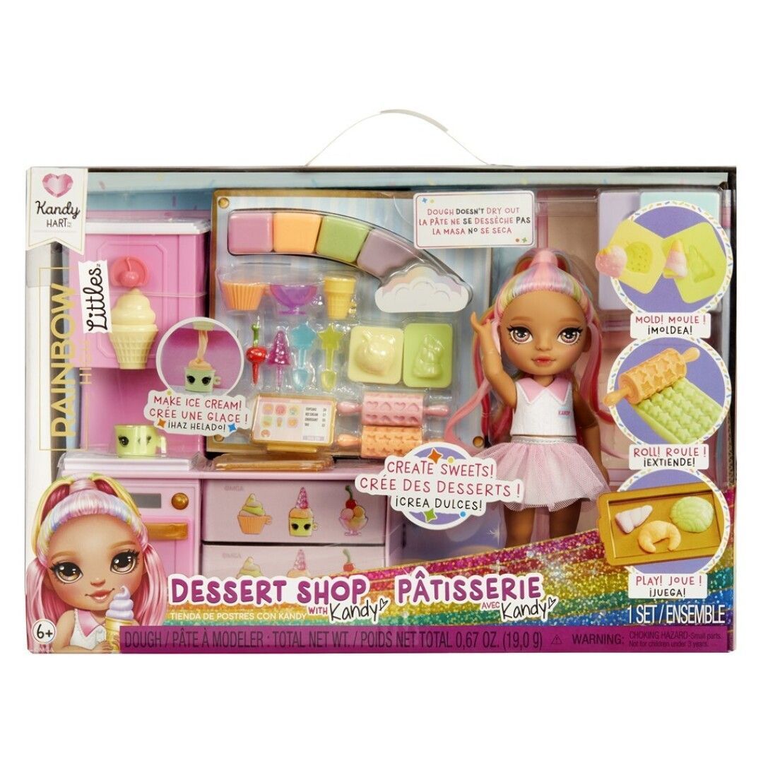 RAINBOW HIGH LITTLE DESSERT SHOP W/KANDY PLAYSET