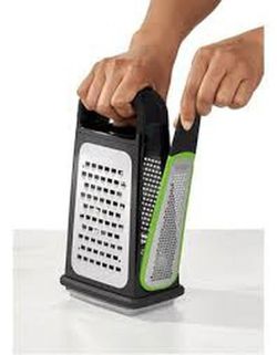 Rallador de 3 caras + zester incorporado oxo good grips