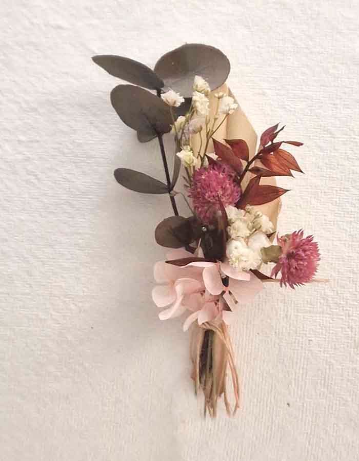 Ramillete de Flores para la Solapa Novio