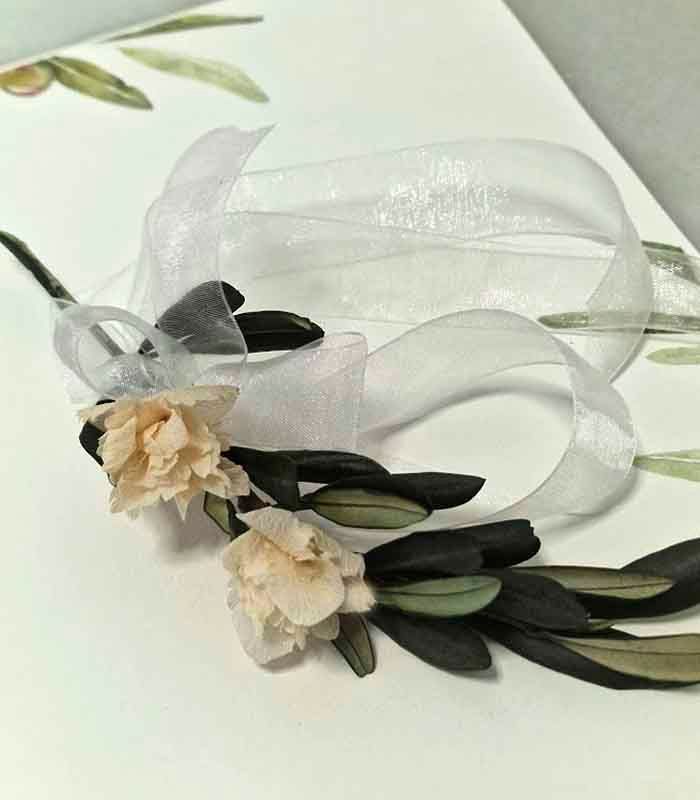 Ramillete de Olivo y Hortensia