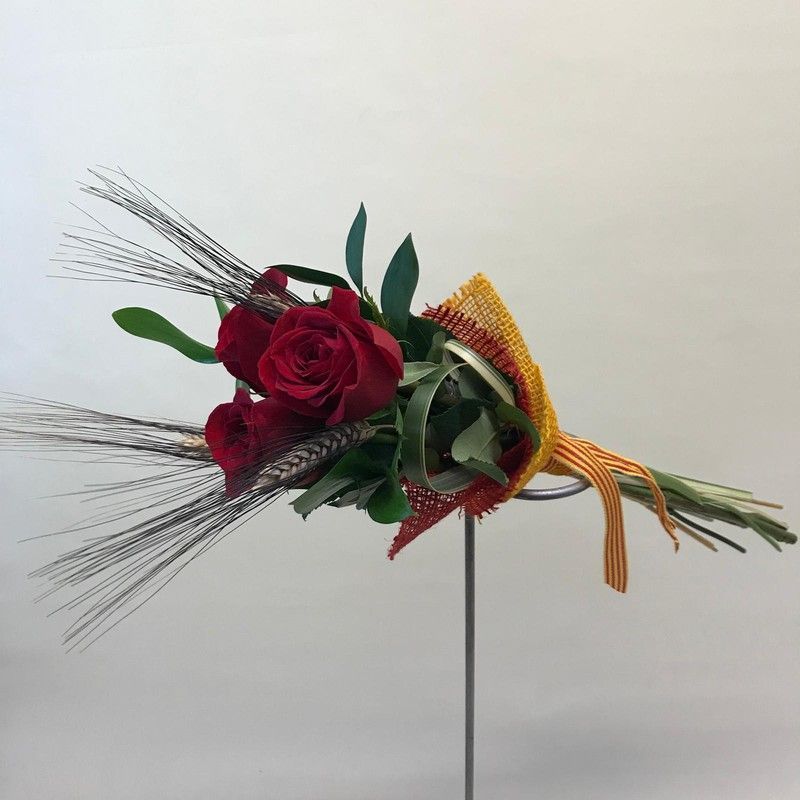 Ramo 3 Rosas Rojas Sant Jordi
