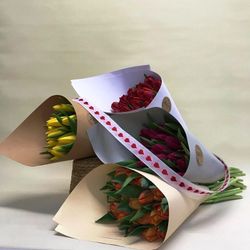 Ramo de 20 tulipanes frescos San Valentín