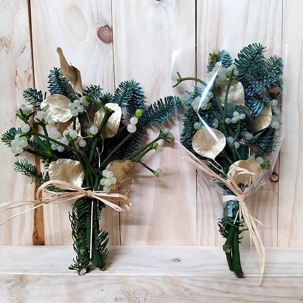 Ramo de Flor de la Suerte con Celofán