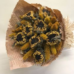 Ramo de Girasoles secos