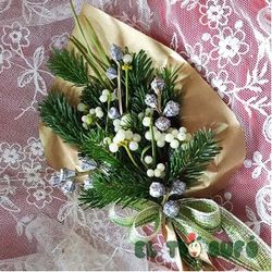 Ramo de Muérdago y Oro