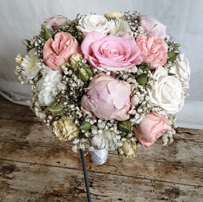 Ramo de Novia Trio Preservado