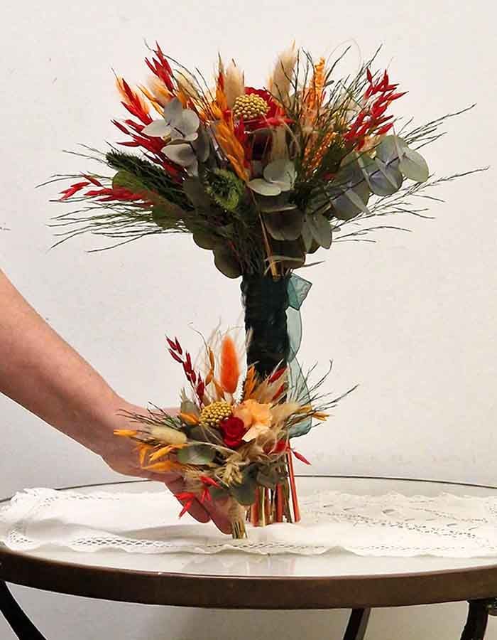 Ramo de Novia Vibrante Iría