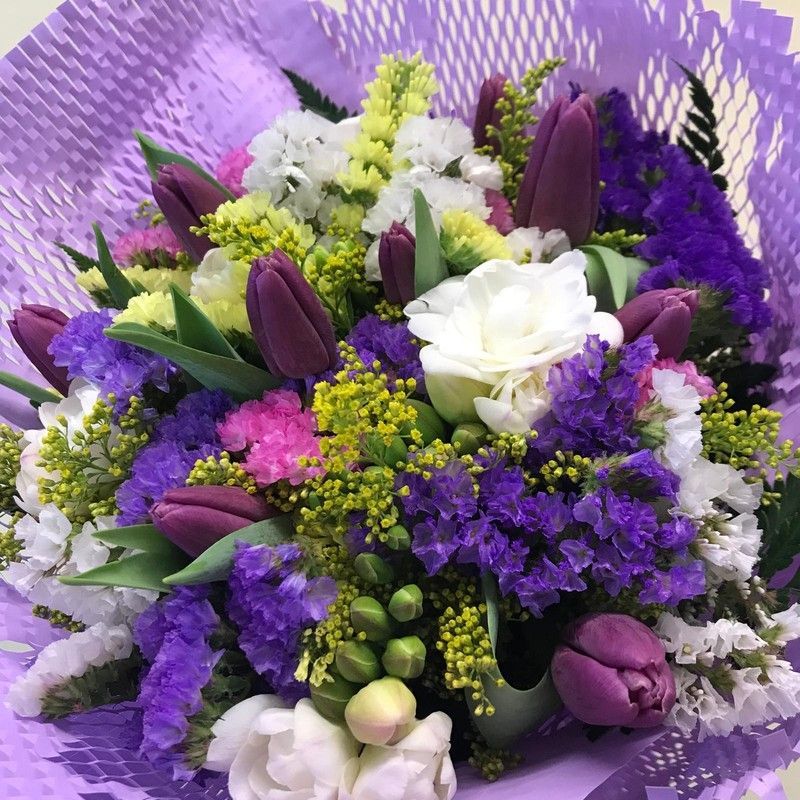 Ramo de Tulipanes Campestre