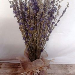 Ramo Delphinium Seco azul