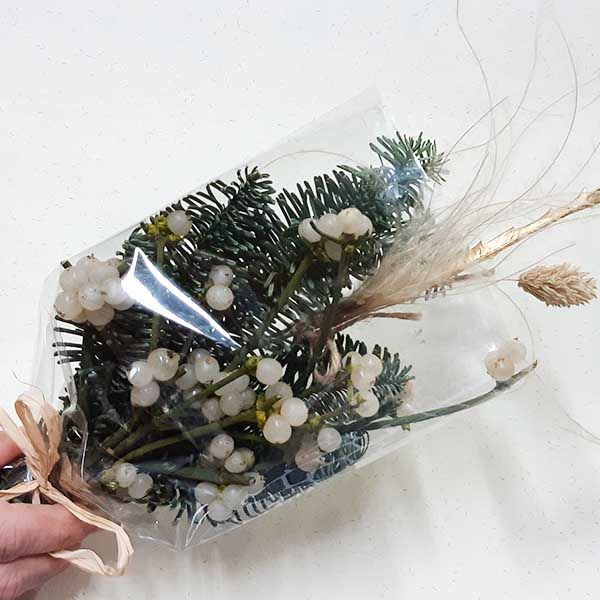 Ramo Muerdago Decorado 5 Bolsas