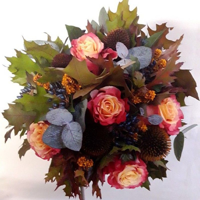 Ramo Novia Otoño Cálido
