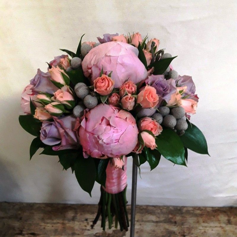 Ramo Novia Peonias Tiernas