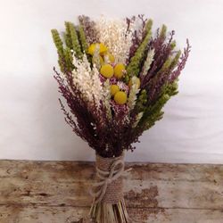 Ramo Novia Seco Atardecer de verano