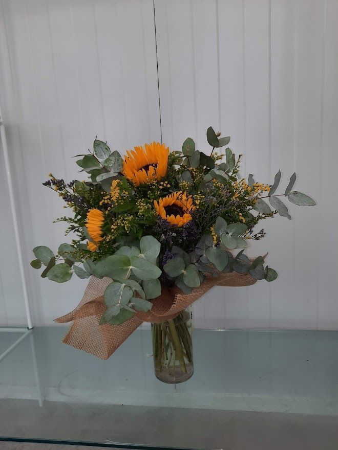 RAMO SILVESTRE DE GIRASOLES