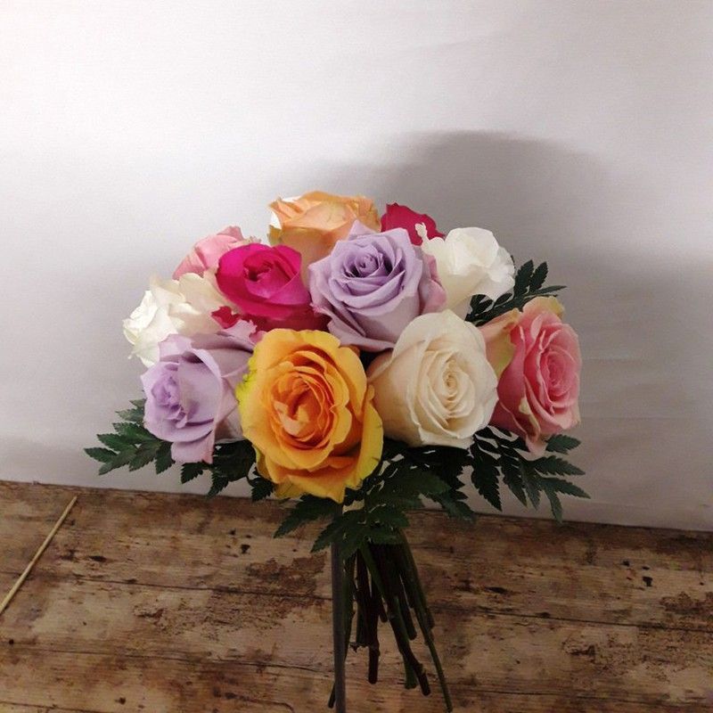 Ramo Vintage Rosas pastel