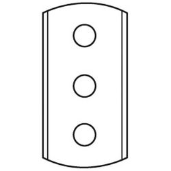 Rascador Vitro. 10 Cuchillas Rec.Habitex