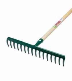 Rastrillo 16 dientes con mango