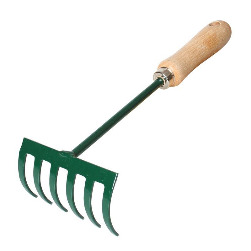 Rastrillo 6 Dientes 30x11cm.Lista