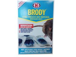 Raticida cebo fresco para ratas y ratones