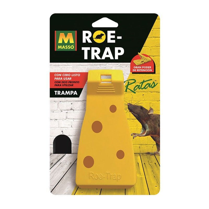 Raticida Roe-Grano 150g+150g. 231616 Massó