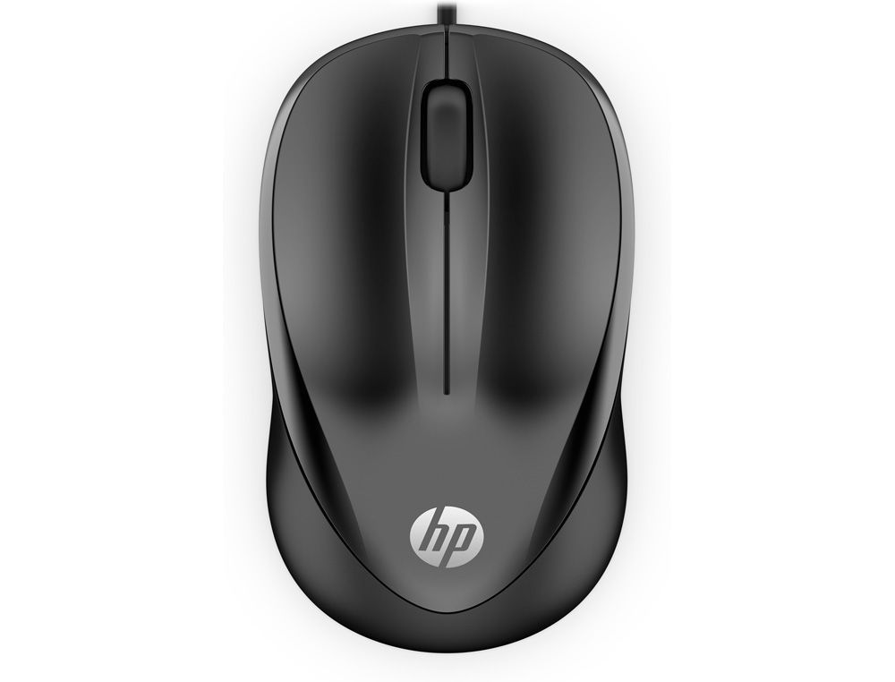 Raton hp 1000 inalambrico optico 1200 dpi 3 botenes con cable color negro
