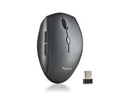 Raton ngs bee 800/1200/1600 dpi inalambrico 5 botones receptor usb-a 2,4 ghz color negro