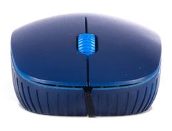 Raton ngs wired flame optico con cable 1000 dpi ambidiestros usb color azul