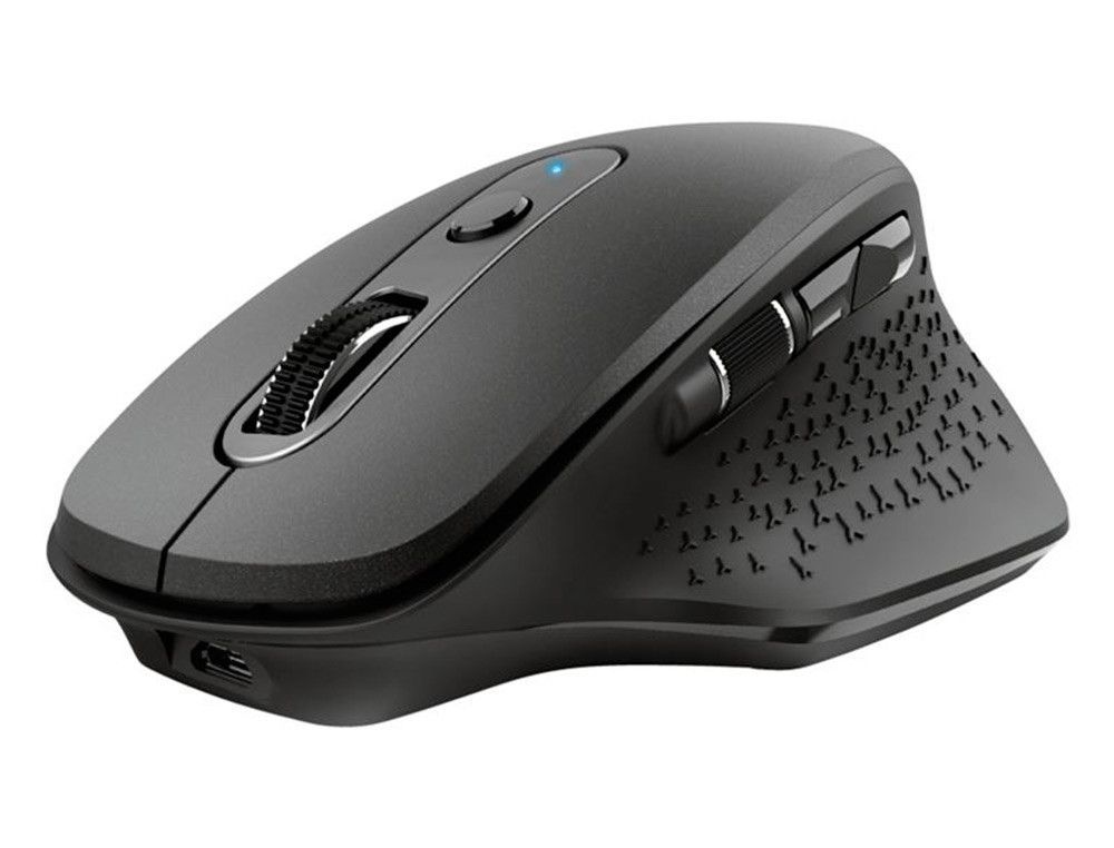 Raton trust ozaa optico inalambrico 2400dpi 6 botones usb 2.0 negro