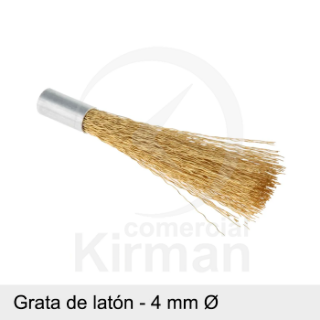Recambio 28061 Grata De Latón Para Bolígrafo 4 mm
