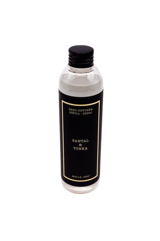Recambio de mikado ambientador 200 mL. Santal & Tonka. Colección Boutique CERERIA MOLLA 1899