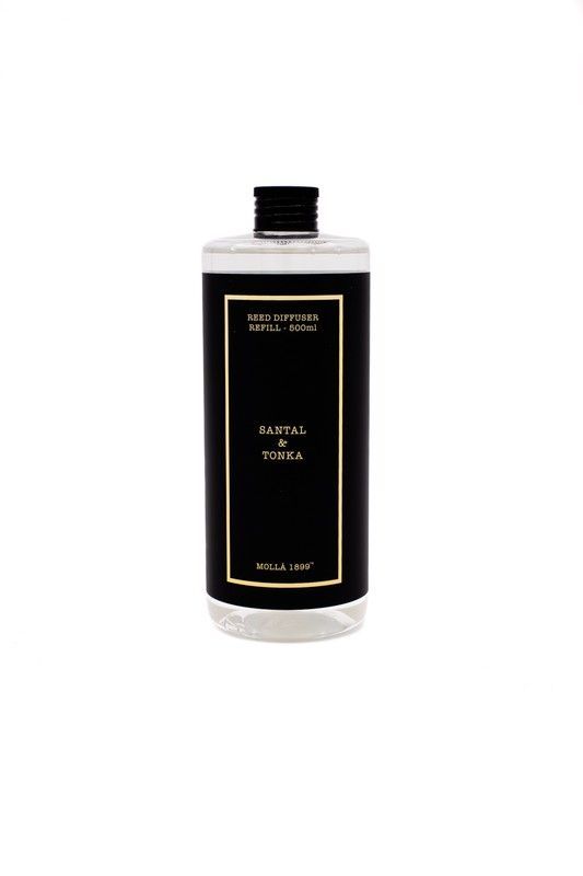 Recambio de mikado ambientador 500 ml. Santal & Tonka. Colección Bouquet CERERIA MOLLA 1899