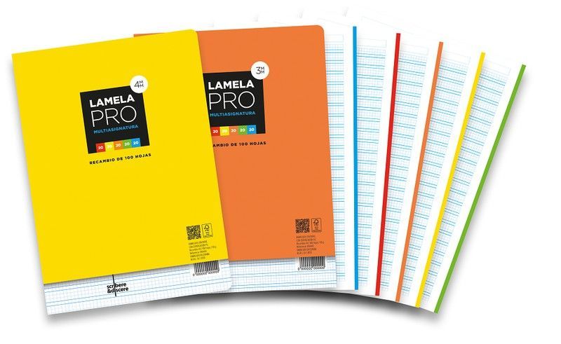Recambio de papel Pro Lamela. 2 rayados