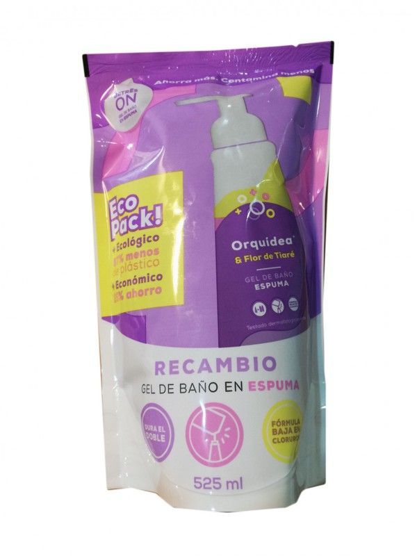 Recambio Gel Baño Espuma Orquídea