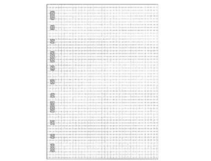 Recambio Multifin 3005 -Cuadros de 4 Mm.