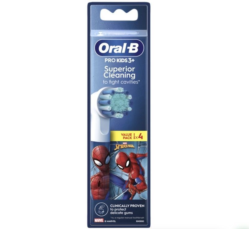 Recambio ORAL-B Infantil Spiderman 4U