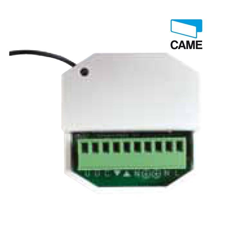 Receptor "Mini" radio Came (entrada doble pulsador)