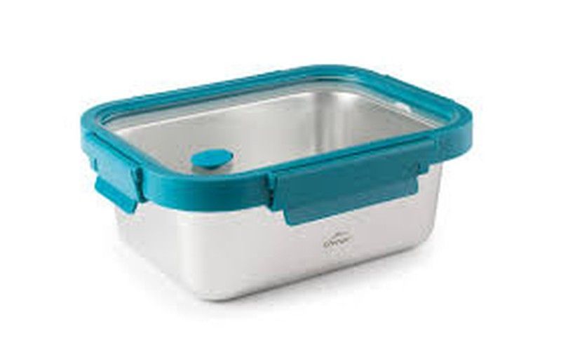 Recipiente rectangular acero inoxidable 1800 ml