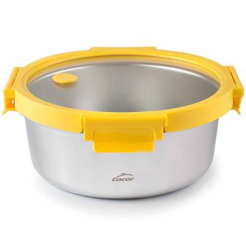 Recipiente redondo inox 1500ml