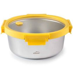 Recipiente redondo inox, 700ml