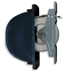 Recog."Uni" cinta de 14 mm / cajetín 25 mm CON pivote: sin placa