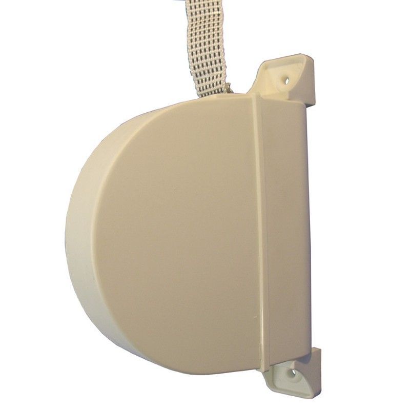 Recogedor exterior abatible TONDO cinta 20 mm. Pintas