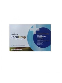 Recudrop toallitas oftálmicas 20 unidades