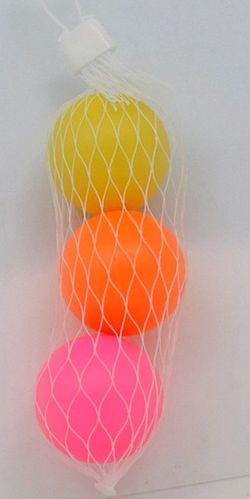 Red 3 Pelotas Pvc Colores